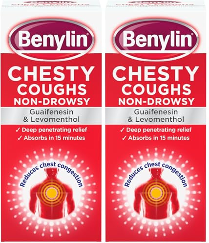 Benylin Chesty Coughs Non-Drowsy, 300ml Syrup (Pack of 2)