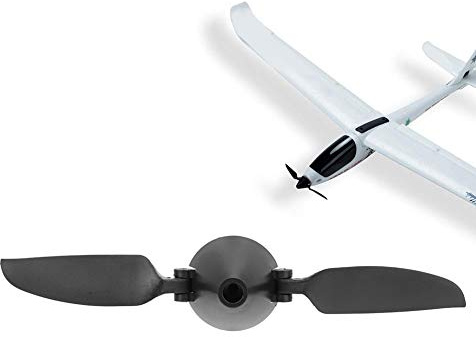 ZAWELIYO A800 RC Glider Front Propeller Set – Foldable Propeller, EPO Fixed Wing Replacement Blades with Screw, Compatible with XK A800 Remote Control Aircraft