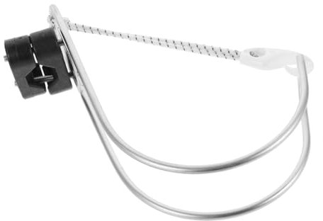 Abaodam Lifebuoy Holder Stainless Steel Yacht Bracket Boat Supply for Swim Float Lifebuoy Bracket for Boat Accessories