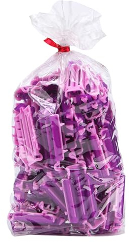 Juego de 45 pinzas de rodillo para peluquería, calidad de salón para peinados ondulados, herramientas de raíz de pelo voluminosas, sin calor para el profesional