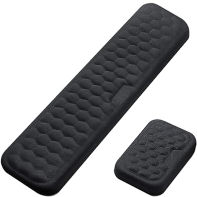 Handballenauflage, Handauflage Tastatur Verstellbare Handballenauflage Handgelenkauflage für Tastatur und Maus Ergonomische Handgelenkstütze