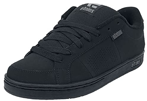 Etnies Kingpin – Klassischer Skate-Heritage-Fashion-Stil mit angesagtem, verstärkte Cupsole, Alltagssneaker - Größe 38.5 - Farbe Schwarz