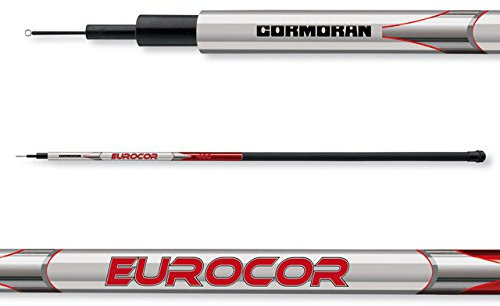 Cormoran 2 STK Eurocor Tele Pole unberingt, 6.00m, 6tlg. - Teleskop Stipprute