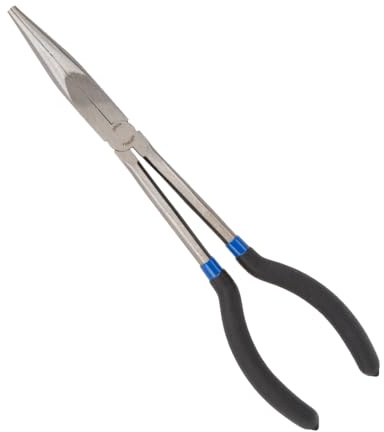 Edward Tools Long Needle Nose Pliers 11” - Extra Long Reach Extended Pliers - Tapered Jaw for Working in Tight Spaces - Heavy Duty Rust Resistant Steel