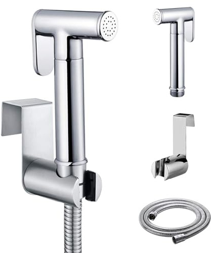 Bidet-Toilettensprüher, Hand-Bidet-Sprühgerät, Bidet-Sprühgerät für persönliche Hygiene und Becken-Toilettenstrahl (Bidet-Sprühgerät (3 Stück Set))