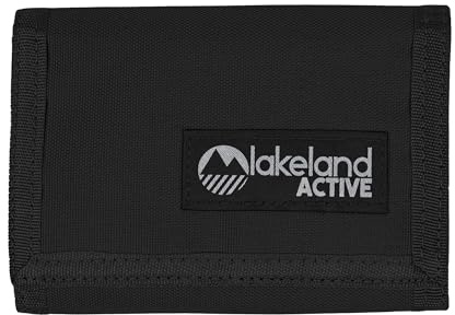 Lakeland Active Stowbank Classic Canvas Wallet - Black