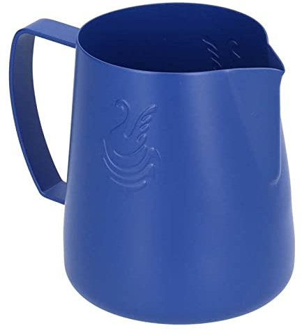 CHENMIAOMIAO Sauce Boat Gravy Bowl Stainless Steel Milk Froth Pot Cream Frother Cup Espresso Craft Milk Pot 14oz/400ml pour ladle (Color : A)