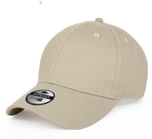 Artexia Cappellino Uomo Donna con Visiera 100% Cotone Baseball cap Unisex Regolabile