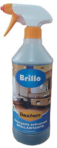 BRILLO Detergente anticalcare brillantante azione protettiva doccia bagno 750 ml