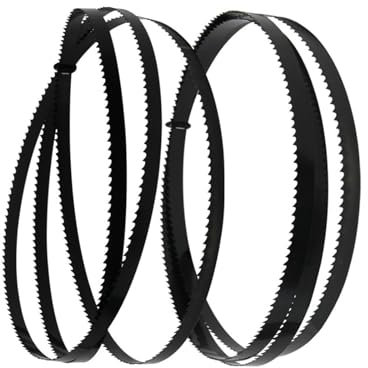 2pcs 1790 * 9.5 * 0.35mm For 10 Scheppach HBS250 HBS261 For Craftsman 921400 For Fox F28-186A For Axminster Band Saw 1790mm Bandsaw Blade(Size:TPI 10)
