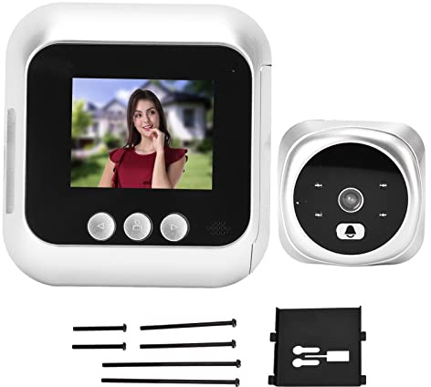 shenruifa 2.8in Digital Door Viewer with 720P HD & 135° Wide Angle, Smart Video Peephole Camera with Night Vision for Home Security