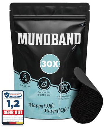 Perfekt-Schlafen24® Mundpflaster Schlafen gegen Schnarchen -30xPrämium Schnarchstopper Mouth Tapes for Sleeping |Schnarchen Stopper Mundpflaster Atemhilfe |Anti Schnarchpflaster Mundtapes zum Schlafen