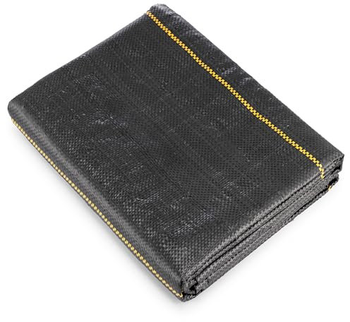 MOOWY 20m x 1m Weed Control Membrane – 125 g/m² Heavy Duty Weed Control Barrier Fabric – Garden Landscape Ground Cover for Patios, Paths, and Flower Beds - Premium Weed Suppressant Membrane