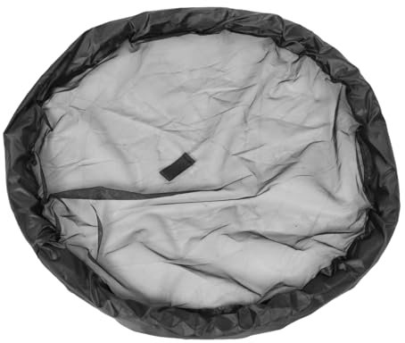 POPETPOP Floating Island Plants Protector Round Fish Barrier for Pond 1-pack Floating Plants Ring from Fish Sturdy Netting for Garden Use