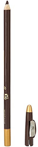 Friseurstift, Männer Bartfüller Bleistift Liner mit Spitzer -Formungsstyling -Werkzeug Langlebiger Bartstift, Wasserschweißsicher (Dunkelbraun)