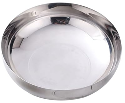 Luxshiny Tazón De Acero Inoxidable Para Ramen Tazón De Cocina Aislado Para Sopa Utensilios De Cocina Hogar De Fideos Fríos Sola Para Comidas Frías