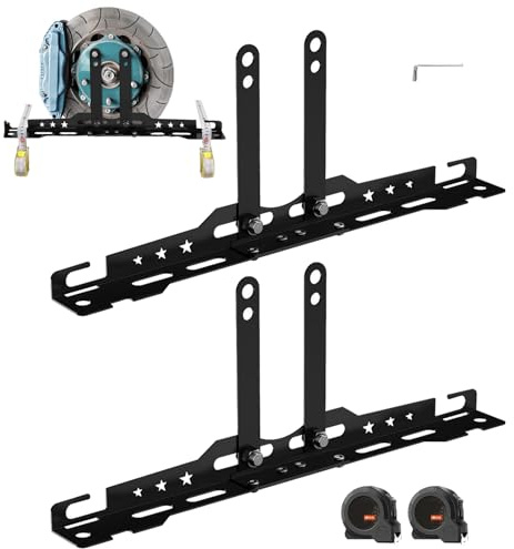 Générique Outil de Géométrie,Réglage de Parallélisme Véhicule,Kit de Parallélisme Précision avec 2 Rubans à Mesurer - pour Véhicule Voiture Camion Moto Remorque Atelier Garage