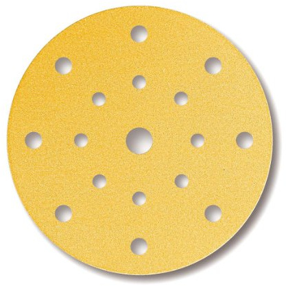 Discos con 17 Agujeros Mirka Oro GRIP P40 Ø 150 mm (50 Unidades)