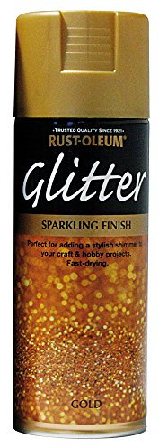 Rust-Oleum 400ml Glitter Spray Paint - Gold