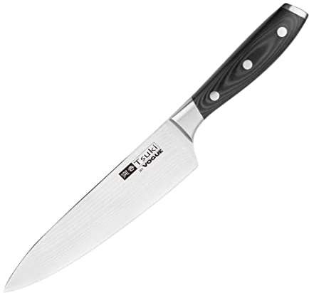 Vogue 11929 Tsuki Series 7 Chef Knife - 8, Silver
