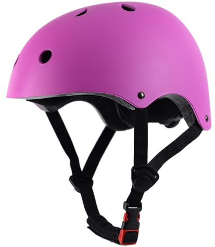Bavilk Kids Toddler Bike Helmet,2 Sizes Adjustable Youth Boys Girls Helmet Multi-Sports Adjustable for Bicycle Skateboard Cycling Roller Inline Skating