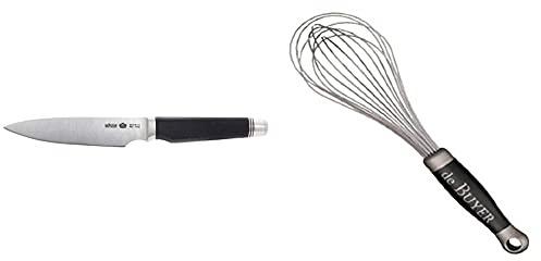 DE BUYER -4285.14 -couteau de service fk2 14cm & 2610.25 -fouet professionnel fils inox goma 25cm