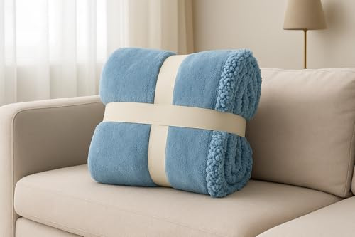 Lingerie Shop Plaid Coperta Di Pile Misura155x200 cm Vari Colori e Fasntasie, Plaid Pile Coperta Morbidissima e Calda Letto Una Piazza e Mezzo (Fantasia 4)