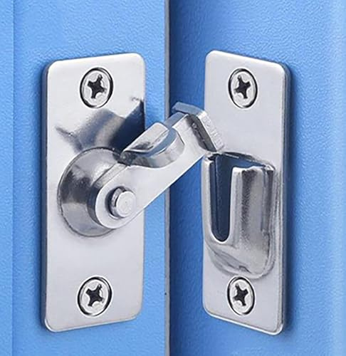 90 Degree Right Angle Cam Lock Sliding Door Lock Lever Bolt Storage Pocket Door Latch