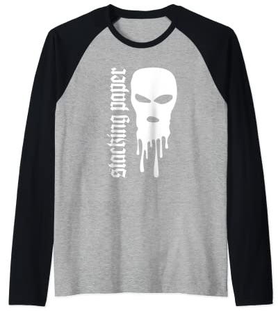 Gangster Hip Hop Rapper Sturmhaube Skimaske Streetwear Raglan