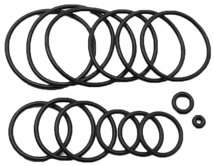 10 Stück Nitril Gummi Dichtungsring Automotive Dichtungsringe Sanitär Isolierte O-Ringe Schnellreparatur Unterlegscheiben Schwarz Außendurchmesser 66mm Cs 3mm