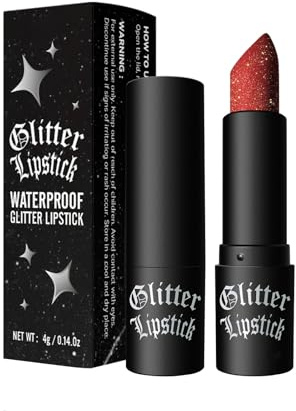 Vawolecy Matt Metallic Lippenstift, Samtweiche Textur Wasserfest und Langanhaltend