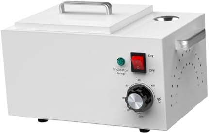 Sharplace Wachserhitzer-Maschine, einzelne Wachserhitzer-Maschine, 1,5 l sanftes Wachsen der Hautschönheitsausrüstung, kompakter einzelner Topf-Wachserhitzer