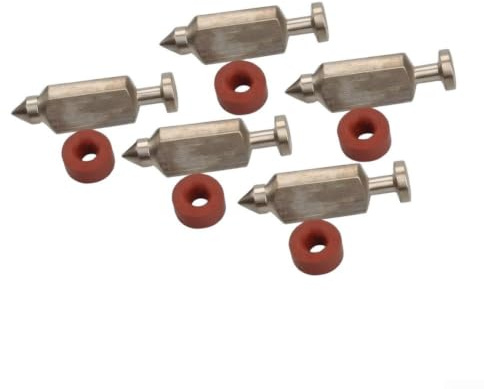 Kit d'outils de réglage de carburateur 8 pièces pour tronçonneuse débroussailleuse souffleuse – Ensemble de tournevis en acier inoxydable avec embouts hexagonaux en D cannelés pour Toro pour écho pour