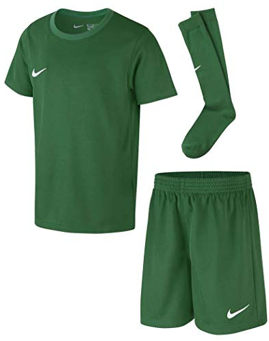 Nike Park Kit Set Mixte Enfant, Pine Green/Pine Green/(White), FR : M (Taille Fabricant : M)