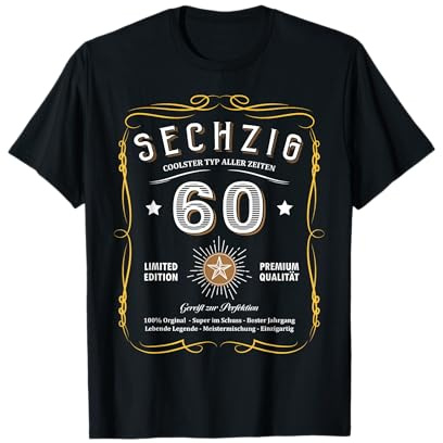 1961 Geburtstag Männer 60 Jahre Lustig 60er 60 Geburtstag T-Shirt