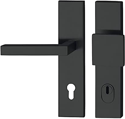 MARCHESI 1836-4105-3961-253 SH-Wechselgarnitur MALMÖ-ÖNORM PZ88, RC3, mit Kzs, schwarz matt, pulverbeschichtet