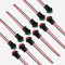 Rund Mini Drucktaster 12Mm Druckschalter Drücken Arduino Taster Schalter 12V Für Pc Latching Momentary Push Button Switch Drucktaster Tastschalter,Lewttyer(Jeweils 6 Für Rot Und Grün)