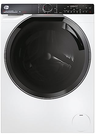 Hoover H-WASH&DRY 700 Lavasciuga 10+6 Kg, Libera Installazione, Carica Frontale, 60 x 53 x 85 cm, Classe A/D, 1600 Giri, Wi-Fi + BLE, Controllo Remoto, Auto e Steam Care Pro, Bianco - H7D 6106MBC-S