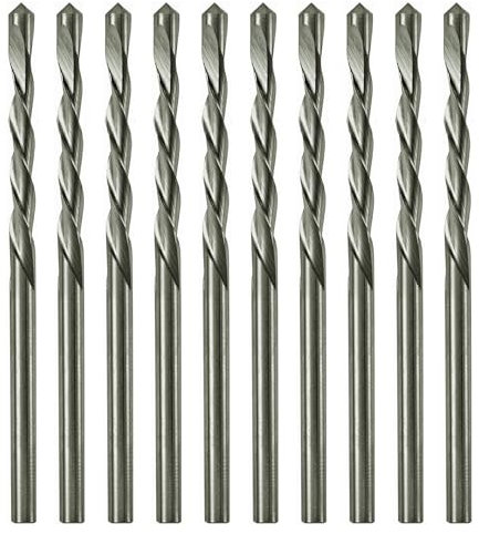 Punte per cartongesso da 5/32 pollici, per fresatrice rotativa HSS, per cartongesso, 10 pezzi