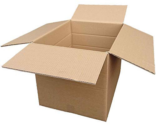 VEPATIM Faltkarton 500x400x(200)-400mm mit variabler Höhe 2-wellig braun