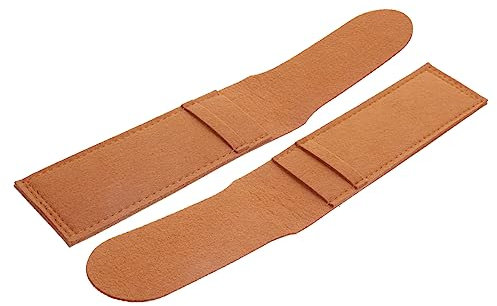 Cabilock 2stücke Teiliges Ledermesser-täschchen Mit Fächern Tragbare Küchenmesser-tasche Praktischer Messer-organizer Für Camping Restaurant Und Zuhause Leicht Und Sicher Zur Aufbewahrung v