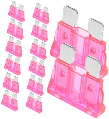 Cabilock 25piezas Fusibles Coche Cuchillas Automotrices Reemplazo para Coche Barco Camion Accesorios para Rv Automotriz