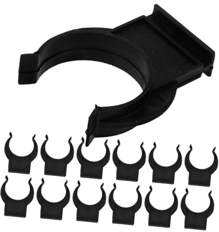 LALAFINA 50pcs Kitchen Plinth Skirting Board Clips Plastic Cabinet Leg Clip Brackets Furniture Baseboard Fixings for Cabinet Kick Board Installation