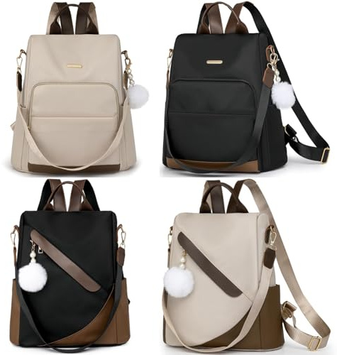 ZusFut Mochila Antirrobo Mujer Bolso de Hombro Calidad Resistente Mochila Mujer Casual Trabajo Viaje Regalos Originales para Mujer Madre