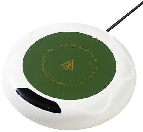 Scalda-caffè da scrivania, con USB, con 3 impostazioni di temperatura, per bevande elettriche intelligenti, portatile, per scrivania, casa e studio