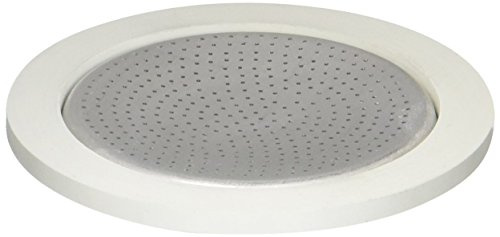 Bialetti Mokkakanne und Filter aus Aluminium für 3 Tassen