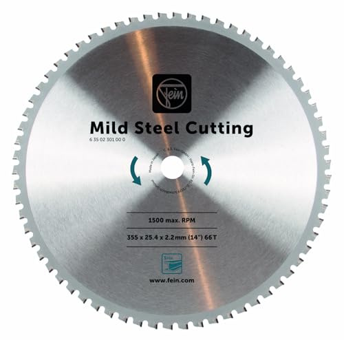 FEIN Sägeblatt für Baustahl für Metallkappsäge MKAS 355 Ø 355 mm., 66 Zähne, Dicke 2,2 mm