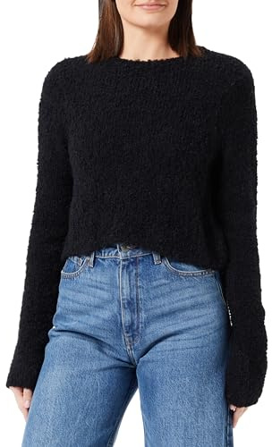 Only Onlsima LS O-Collo Knt da Donna, Nero, S