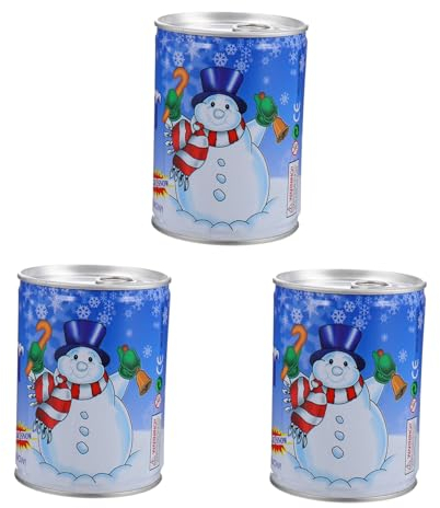 Alipis 3 Satz Kunstschnee Weihnachtsschneestütze Weihnachtsbaumdekoration Urlaub Winterhandwerk Schneepulver Kinder Spielen Schnee Dosen- Weihnachtsschneedekoration Sofortig Büchsen