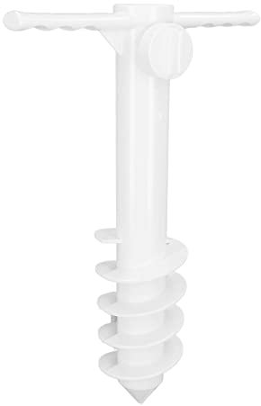 RASTKY Universal Beach Regenschirm Leichtweißhalter Stand für Beach Rasenwasser, Einfache Installation